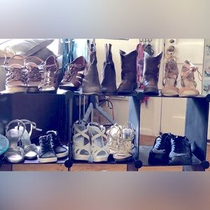 Bundle 10 pr shoes various sizes and Brands HURRY CLOSET CLOSING TODAY